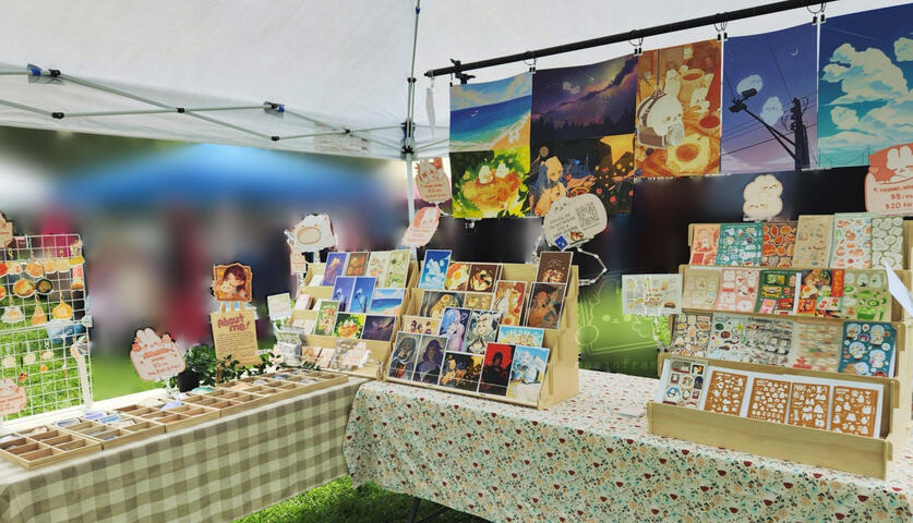 10x10ft (outdoor fair)